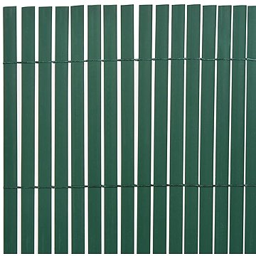 

Shumee Oboustranný zahradní plot 110 × 300 cm, zelený