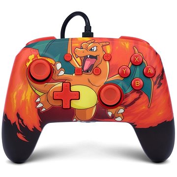 PowerA Enhanced Wired Controller - Pokémon: Charizard Vortex - Nintendo Switch