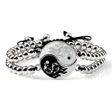 

Wrap Q1 Korálkový náramek Yin Yang -10-4