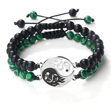 

Predator Q1 Korálkový náramek Yin Yang XHB 28