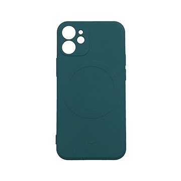

TopQ Kryt iPhone 12 Mini s MagSafe tmavě zelený 84995