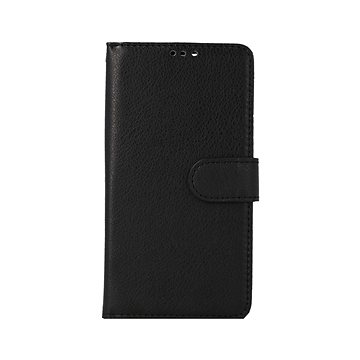 

TopQ Pouzdro iPhone 14 Pro knížkové černé s přezkou 84303