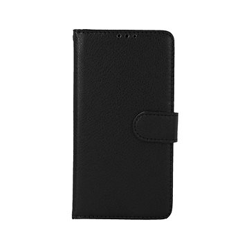 

TopQ Pouzdro iPhone 12 knížkové černé s přezkou 91298