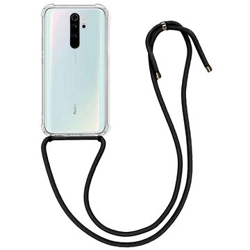

TopQ Kryt Xiaomi Redmi Note 8 Pro s černou šňůrkou průhledný 91371