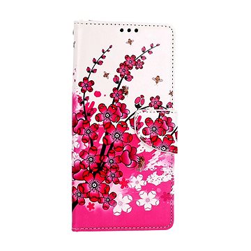 

TopQ Pouzdro Samsung A14 5G knížkové Kytičky 94220