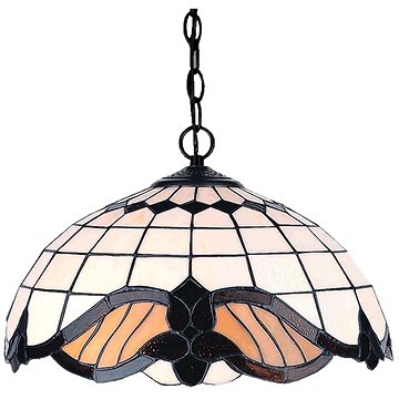 

Prezent 146 - Lustr na řetězu TIFFANY 2xE27/60W/230V