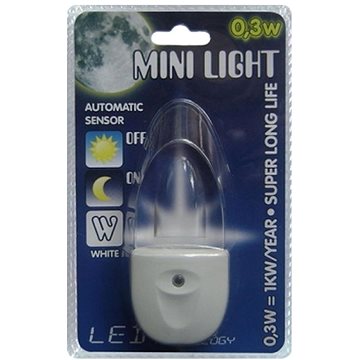 

Lampička do zásuvky MINI-LIGHT (zelené světlo)