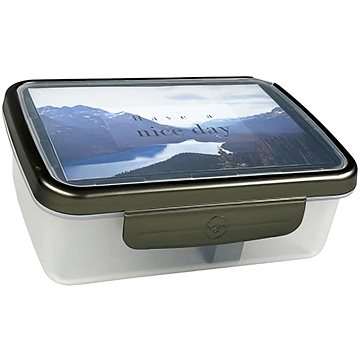 

ZDRAVÁ LAHEV Zdravá sváča box UNI metalik zelená