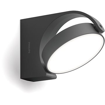 

Philips Mimosa venkovní nástěnné LED svítidlo 1x7 W 680 lm nestmívatelné antracitové