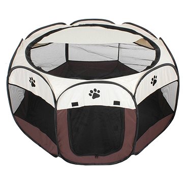 

Merco, Pet Octagonal ohrádka pro psy hnědá