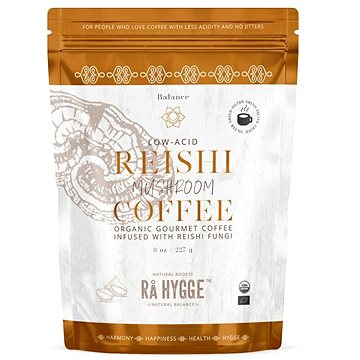 

Ra Hygge BIO mletá káva Peru Arabica REISHI 227g