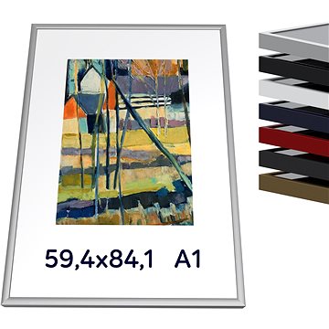 

THALU Kovový rám 59,4x84,1 A1 cm Červená