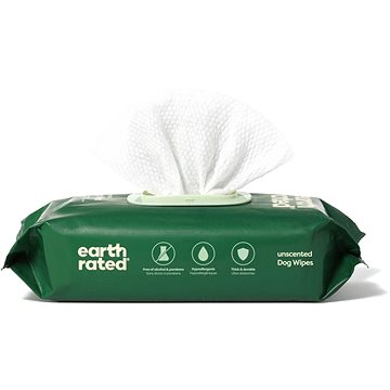 

Earth Rated vlhčené ubrousky 100 ks