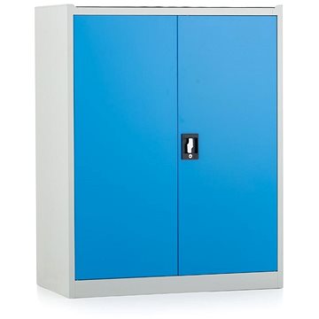 

Rauman kovová skříň na nářadí se zásuvkami - výška 117 cm, cylindr. zámek, RAL 5012