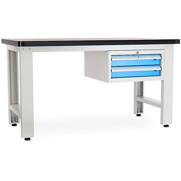 

Rauman pracovní stůl Solid MDF-02, délka 150 cm, závěsný box, černý