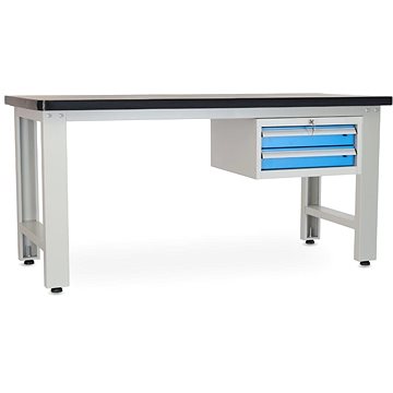 

Rauman pracovní stůl Solid MDF-02, délka 180 cm, závěsný box, černý