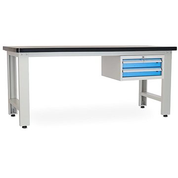

Rauman pracovní stůl Solid MDF-02, délka 210 cm, závěsný box, černý