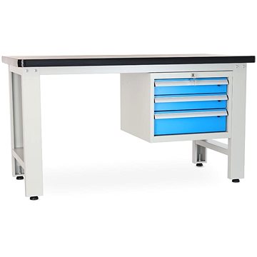 

Rauman pracovní stůl Solid MDF-03, délka 150 cm, závěsný box, černý