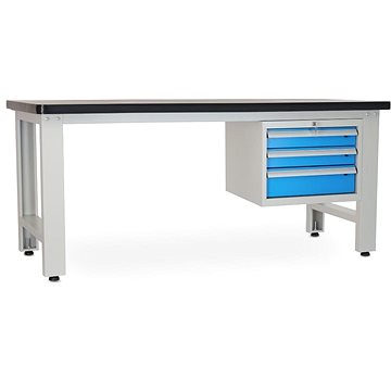 

Rauman pracovní stůl Solid MDF-03, délka 210 cm, závěsný box, černý