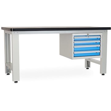 

Rauman pracovní stůl Solid MDF-04, délka 180 cm, závěsný box, černý