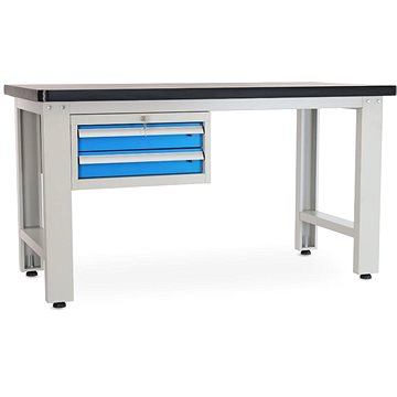 

Rauman pracovní stůl Solid MDF-20, délka 150 cm, závěsný box, černý