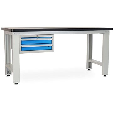 

Rauman pracovní stůl Solid MDF-20, délka 180 cm, závěsný box, černý