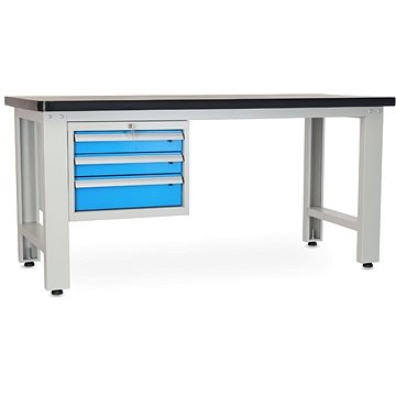 

Rauman pracovní stůl Solid MDF-30, délka 180 cm, závěsný box, černý