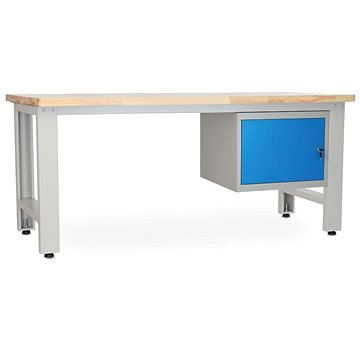 

Rauman pracovní stůl Solid OAK-01, délka 210 cm, závěsný box, dub