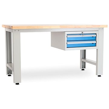 

Rauman pracovní stůl Solid OAK-02, délka 150 cm, závěsný box, dub