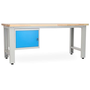

Rauman pracovní stůl Solid OAK-10, délka 210 cm, závěsný box, dub