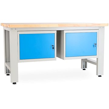 

Rauman pracovní stůl Solid OAK-11, délka 150 cm, 2 závěsné boxy, dub
