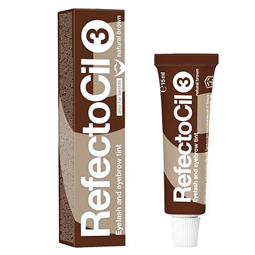 

Refectocil Barva na řasy a obočí 3 přírodní hnědá 15 ml