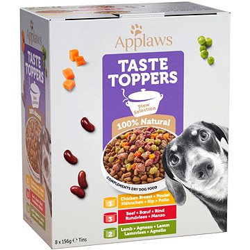 

Applaws konzerva Dog Taste Toppers Ragú Multipack 8 × 156 g