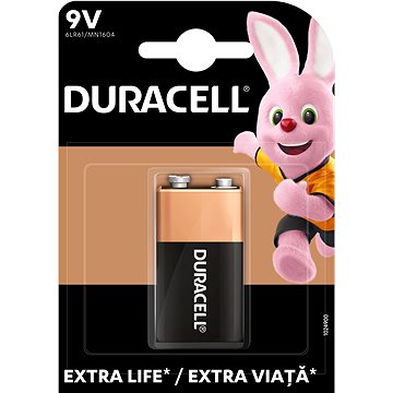

Duracell Basic alkalická baterie 1 ks (9V)
