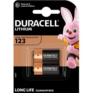Duracell Ultra lithiová baterie CR123A - Jednorázová baterie