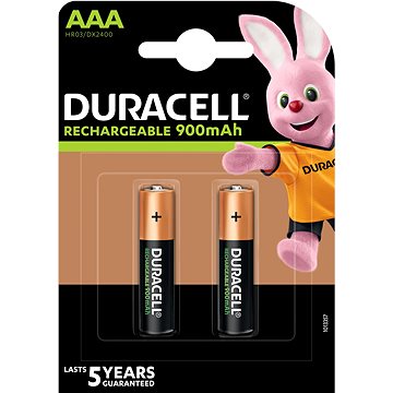 Duracell Rechargeable AAA 900mAh - 2 ks - Nabíjecí baterie