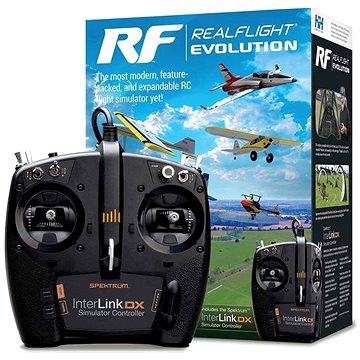 

RealFlight Evolution RC letecký simulátor, ovladač InterLink DX