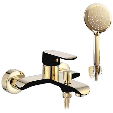 

REA Vanová baterie Bloom černozlatá (REA-B9939)