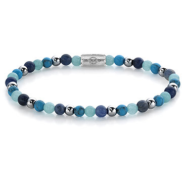 

Rebel & Rose Dámský náramek Blue Summer Vibes 4 mm RR-40054-S-S