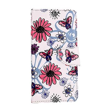 

TopQ Pouzdro Honor Magic5 Lite 5G knížkové Flowers 95546