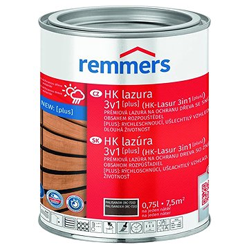 

Remmers HK Lazura 3v1 [plus] 0,75 l Palisander / Palisandr