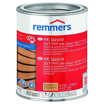 

Remmers HK Lazura 3v1 [plus] 0,75 l Pinie-Larche / Pínie-Modřín
