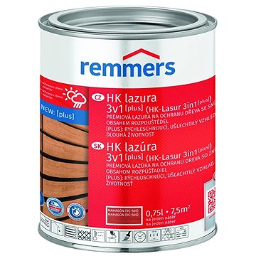 

Remmers HK Lazura 3v1 [plus] 0,75 l Mahagoni / Mahagon