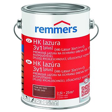 

Remmers HK Lazura 3v1 [plus] 2,5 l Teak / Týk