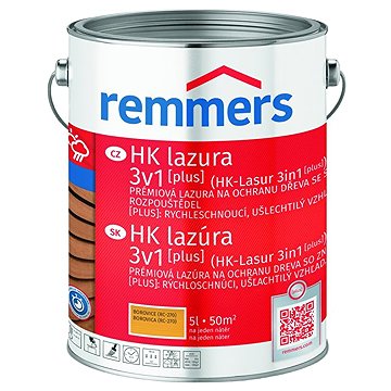 

Remmers HK Lazura 3v1 [plus] 5 l Kiefer / Borovice