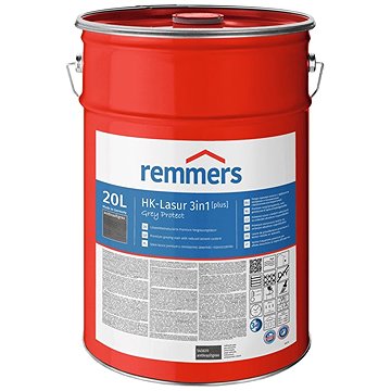 

Remmers HK Lazura 3 v 1 Grey protect [plus] 20 l, anthrazitgrau / antracitová šedá