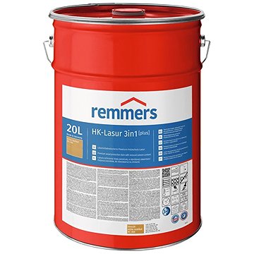 

Remmers HK Lazura 3 v 1 [plus] 20 l, eiche rustikal / rustikální dub