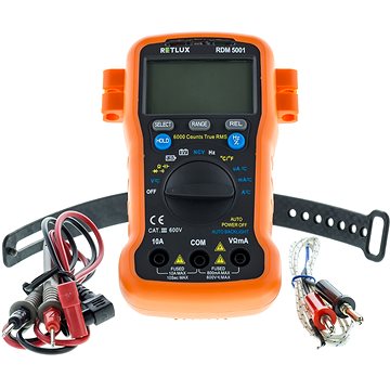 

RETLUX Multimetr digitální RDM 5001