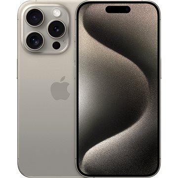 

iPhone 15 Pro 256GB přírodní titan