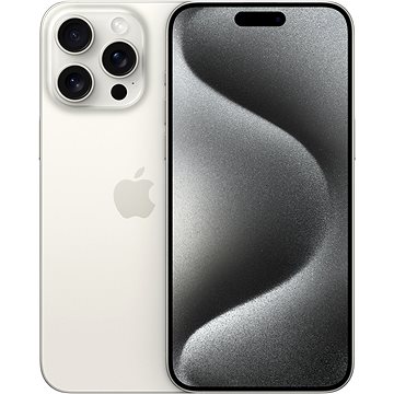 

iPhone 15 Pro Max 256GB bílý titan